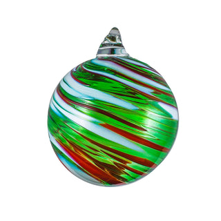Round Shaped Blown Glass Ornaments - Lake Superior Art Glass