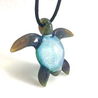 Sea Turtle Pendant - Lake Superior Art Glass