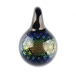Spectrum Image Pendant - Lake Superior Art Glass