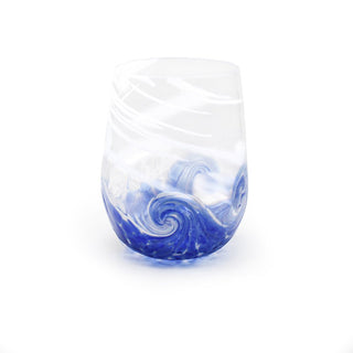 Stemless Wave Goblets - Lake Superior Art Glass