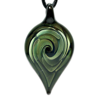 Teardrop Signature Pendant - Lake Superior Art Glass