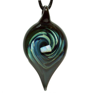Teardrop Signature Pendant - Lake Superior Art Glass