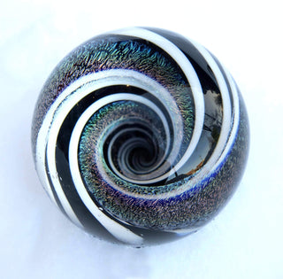 Twilight Zone Vortex Marble - Lake Superior Art Glass