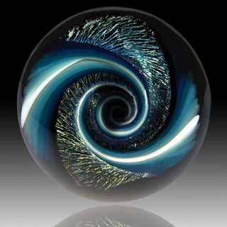 Water-Fade Vortex Marble - Lake Superior Art Glass