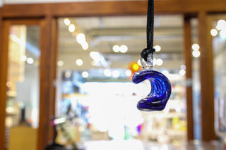 Wave Pendant - Lake Superior Art Glass