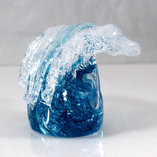 Wave Sculptures - Lake Superior Art Glass