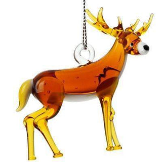 Whitetail Deer Ornament - Lake Superior Art Glass