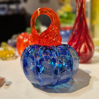 Handmade One of a Kind Glass Pumpkins! Made in the Midwest with Attention to Detail and Care