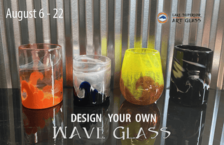 Design Your Own Wave Glass | Lake Superior Art Glass