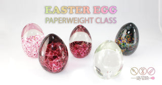 Easter Egg Paperweights | Lake Superior Art Glass