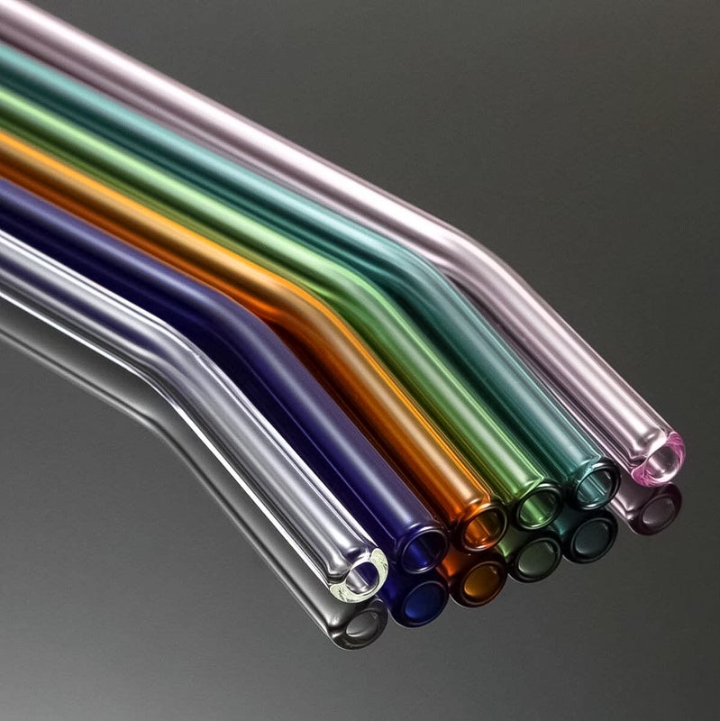 New Stanley Length Durable Glass Straws – Lake Superior Art Glass
