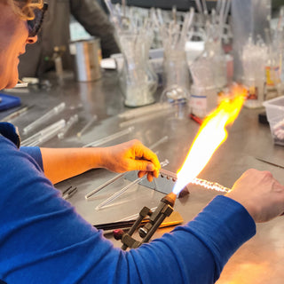 Glass Icicle Class: A Festive Activity for Visitors in Town for Bentleyville