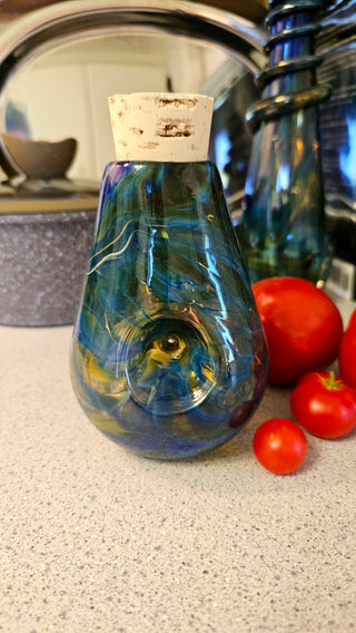 Blown Glass Fruit Fly Trap - Sustainable Pest Control (smooth surface)