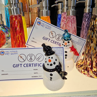 Lake Superior Art Glass Class Gift Certificate