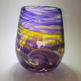 Purple Reighn Wave Goblet - Limited Edition Celebration of Creativity
