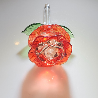 Stylized Glass Rose - An Eternal Blossom