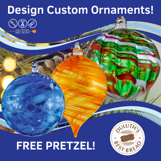 Design Custom Ornaments! + Duluth's Best Bread!