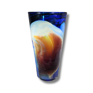 Waves In The Harbor Pint Glass - Pete Chmelik