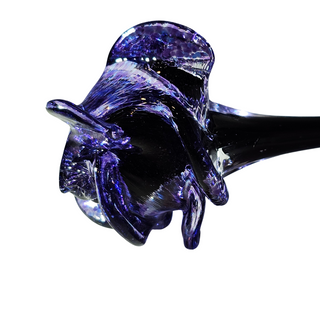 Long Stem Glass Roses - Always Enchanting