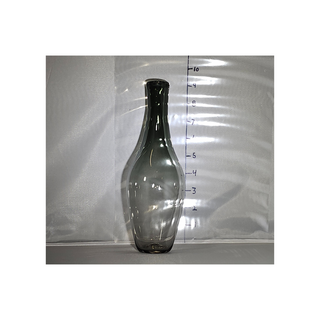Grey Narrow Glass Djinn Bottle