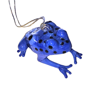 Poisonous Dart Frog - Blue - Glass Dynasty