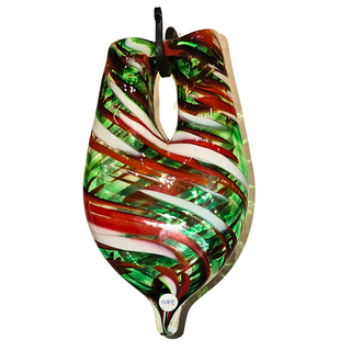 LSAG Holiday Hanging Vase-Xmas w/o Bar