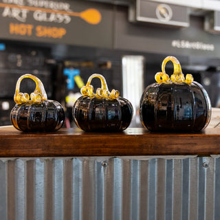 Blown Glass Pumpkin
