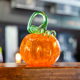 Blown Glass Pumpkin