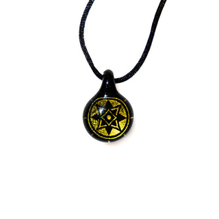 Compass Pendant-Black : Large