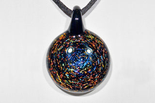 Round Galaxy Pendant Necklace