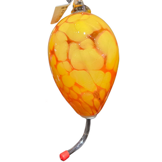 Blown Glass Hummingbird Feeders