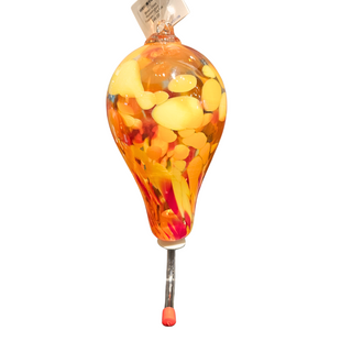 Blown Glass Hummingbird Feeders