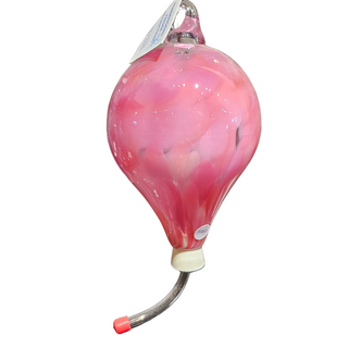 Blown Glass Hummingbird Feeders