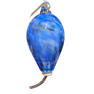 Blown Glass Hummingbird Feeders