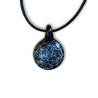 Round Galaxy Pendant Necklace