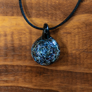 Round Galaxy Pendant Necklace