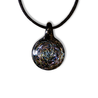 Round Galaxy Pendant Necklace