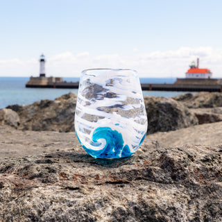 Stemless Wave Goblet