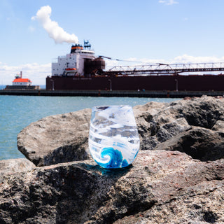 Stemless Wave Goblet