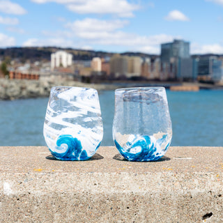 Stemless Wave Goblet