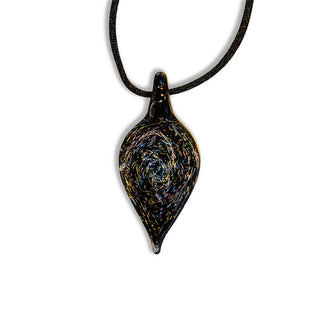 Teardrop Galaxy Pendant Necklace