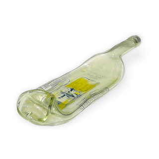 'Loon' Slumped Wine Bottle Dish