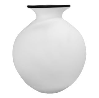 Satin White Vase