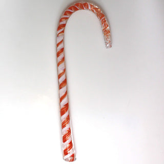 Optic Glass Candy Canes-Lake Superior Art Glass-candy cane,glass ornament,hand-blown,Ornament,Ornaments
