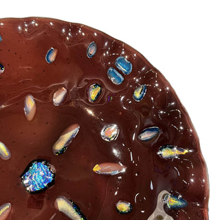 Purple Dichroic Platter
