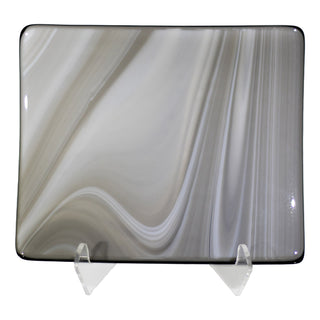Grey Iridescent Plate