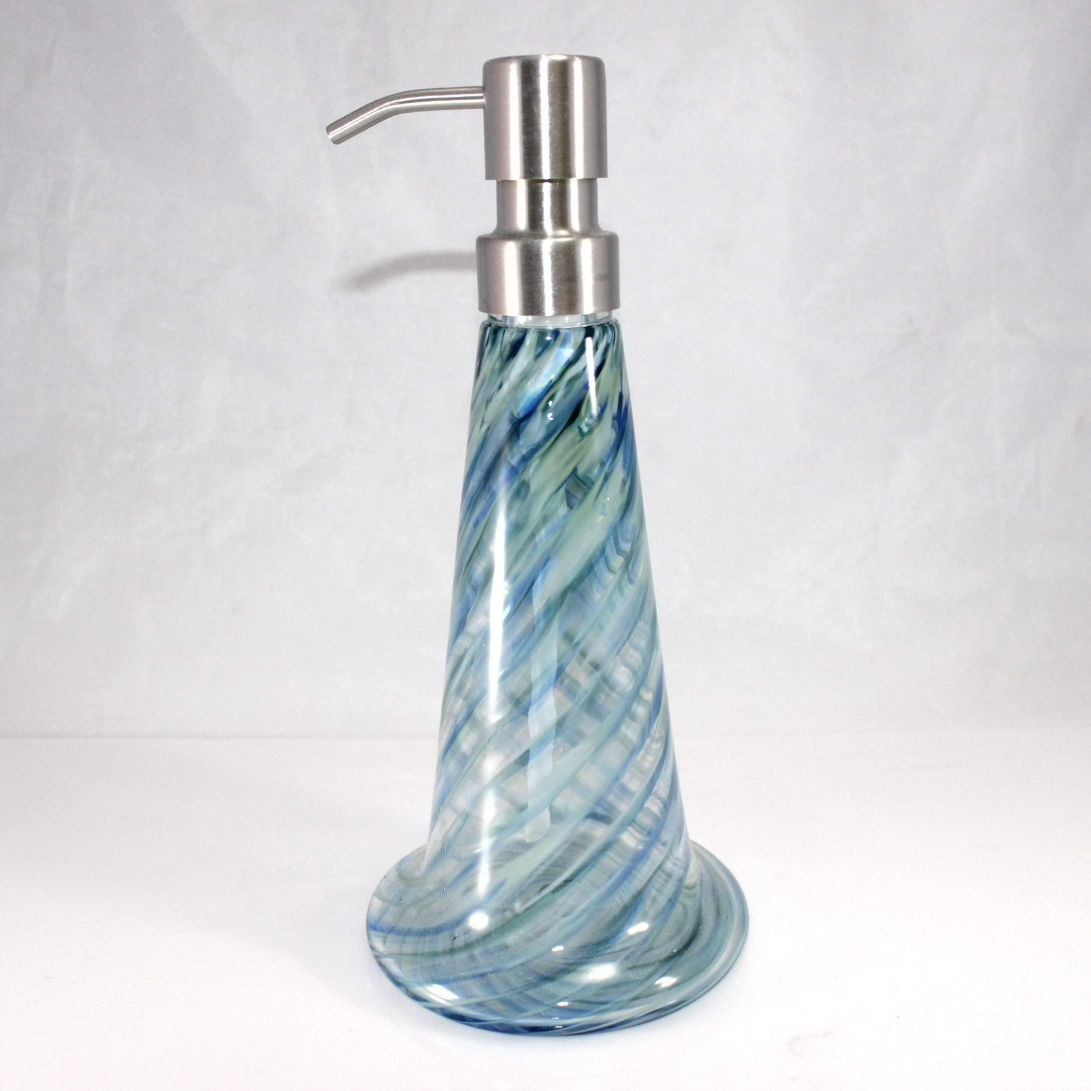 Handblown Glass Soap Dispenser Available in Many Colors – Mirador