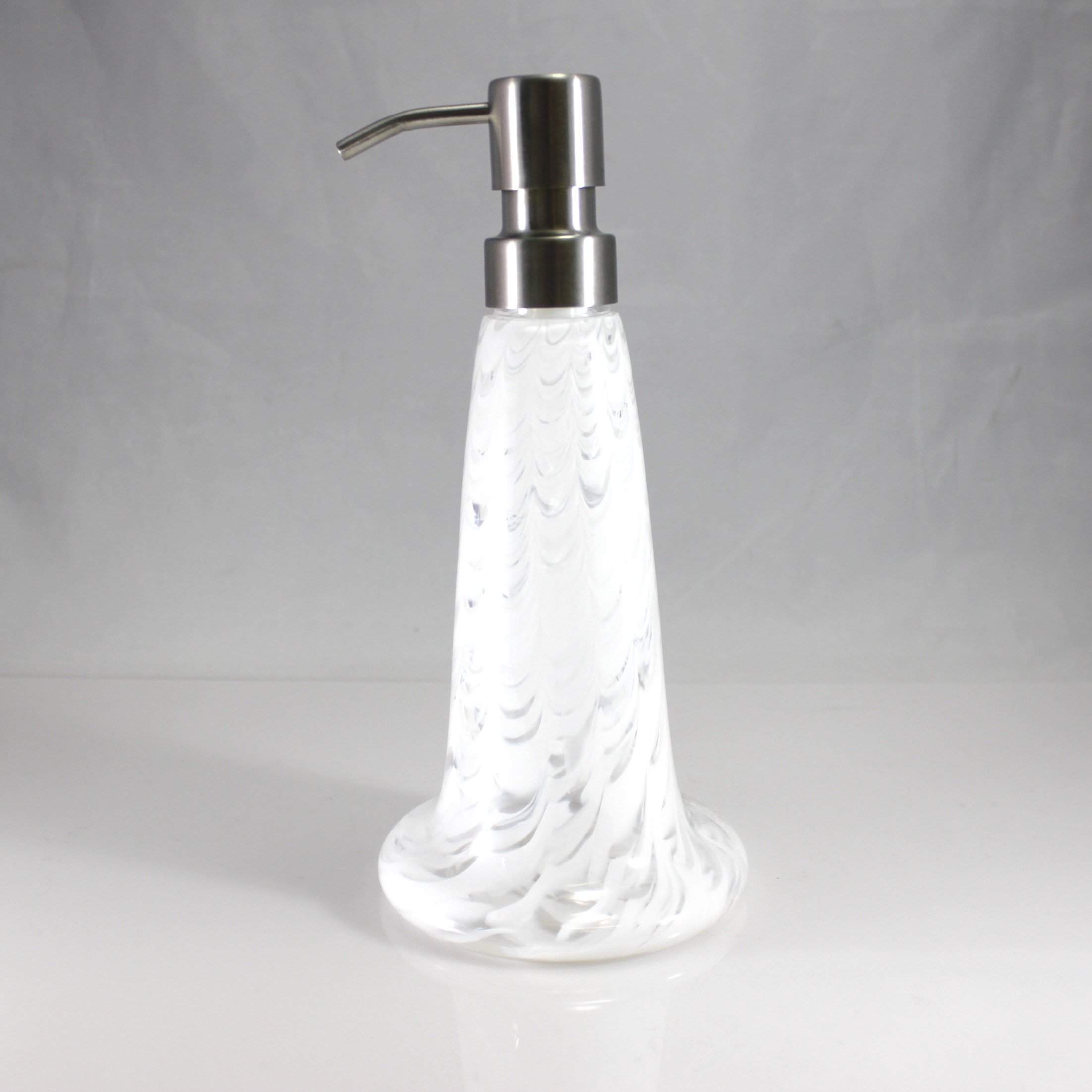 Handblown Glass Soap Dispenser Available in Many Colors – Mirador Glass