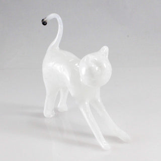 Cat Sculpture - Lake Superior Art Glass