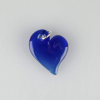 Heart Pendant - Lake Superior Art Glass